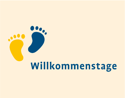 Logo des Projekts Willkommenstage in der frühen Elternzeit. Foto: Stiftung Polytechnische Gesellschaft